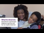 The best future for my son - Dionne and Jayden's story - Scope video