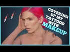 COVERING UP MY TATTOOS WITH MAKEUP | Jeffree Star
