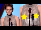 Kristen Stewart NIP SLIP On Stage | 2014 Hollywood Films Awards