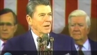Reagan brings down the house at SOTU '82