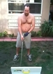 Golf Ball Hits Man in the Nuts