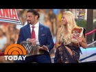 Meet The Winners Of Wrestlemania 32, Roman Reigns And Charlotte | TODAY
