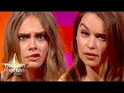 Cara and Khaleesi Have An Eyebrow-Off - The Graham Norton Show