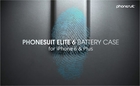 PhoneSuit Elite 6 Battery Case for iPhone 6 & Plus: Touch Controls Instructions