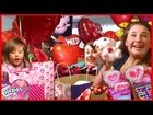 Kids Opening Presents on Valentine's Day - Girls Make a Snowman - Baby Having Fun
