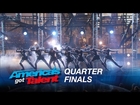 DM Nation: All-Girl Army Impresses With Energetic Dance - America's Got Talent 2015
