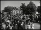 First POW parade in besieged Leningrad . Original sound!