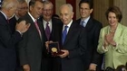 Israel's Peres receives Congressional Gold Medal