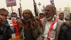 A show of support for Saleh in Sanaa