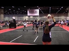 Hannah Paige Harris Outside Hitter Class of 2017 Volleyball Recruiting Video AAU '14 Highlights