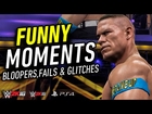 WWE 2K16 Funny Moments! (Bloopers,Fails & Glitches) Ft. WWE 2K15