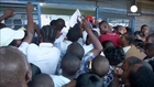 Haiti: angry scenes as voters go to the polls