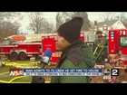 Man admits to a TV crew that he set a house fire