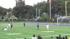 Soccer Player Scores Goal from a Distance