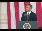 President Obama Delivers Remarks at Arlington National Cemetery
