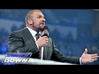 Roman Reigns interrupts Triple H: Smackdown, January 29, 2015