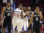 RESUMEN COMPLETO: LA Clippers vs San Antonio Spurs, Partido 7, 1ª Ronda, Play Offs 2015