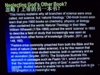 Sermons from Science: Pastor Chui:  Neglecting God's Other Book