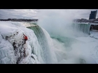 Will Gadd Ice Climbs Frozen Niagara Falls