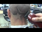 Mens fade haircut | Jesse Fades Jason's Houston Astros Design | Skin Fade Haircut