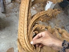 Wood Carving Repair 2a - TIKI THAI ARTS