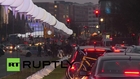 Germany: Berlin Wall rebuilt in lights 25 years after its fall