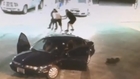 would be car jack victim fights back after almost getting run over