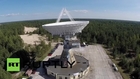 Latvia: Drone reveals world's 8th largest, ex-Soviet telescope