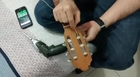 How to String a Guitar With a Drill