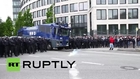Germany: Hamburg's May Day protesters water-cannoned