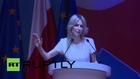 Poland: 'Beautiful' presidential candidate Magdalena Ogorek works the crowd