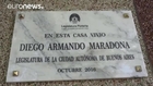 Maradona ‘House of God’ museum opens in Argentina