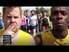 100m Race: Usain Bolt vs James Corden & Owen Wilson