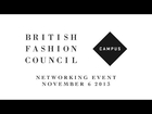 Talk: Antonia Thompson: British Fashion Council Networking Event at Campus London