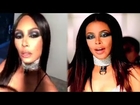 Kim Kardashian Goes ALL Out For Halloween As Aaliyah, Cher & Madonna