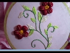 Hand Embroidery Designs | Cotton Puffed Flower | Stitch and Flower-69