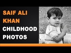 Saif Ali Khan Childhood Photos