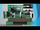 Painel de TV Simples - #Video_0012 Marcenaria Efraim