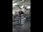 LaCama Payne  gym routine part 2(Muscle Up & Dips)Plyo