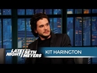 Game of Thrones Star Kit Harington on Playing Jon Snow - Late Night with Seth Meyers