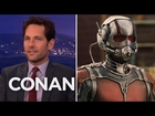Paul Rudd's EXCLUSIVE “Ant-Man” Clip  - CONAN on TBS
