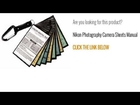 Nikon Photography Camera Sheets Manual