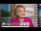 Hillary Clinton On Emails, Sanders (Full Interview) | Meet The Press | NBC News