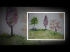 watercolor painting techniques all trees videos
