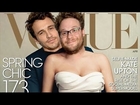 James Franco & Seth Rogen Spoof Kim-Kanye's Vogue Cover