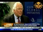 Sir Evelyn De Rothschild, the richest man in the world, Interviewed on CNBC, Sept 2009.