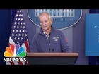 Bill Murray Crashes White House Press Briefing Room To Talk Baseball | NBC News
