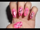 Breast Cancer Betty Boop Pink Nail Art(Breast Cancer