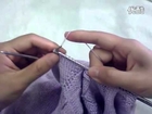 DIY GEM  lover valentine's day 編織 織冷衫 教學 頸巾 課程 高低針 情侶巾 Woolen knit knitting  V領 BB袖