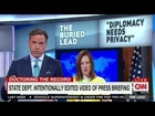 Jake Tapper Rips Into State Dept's Lies and Deceit on Video Editing